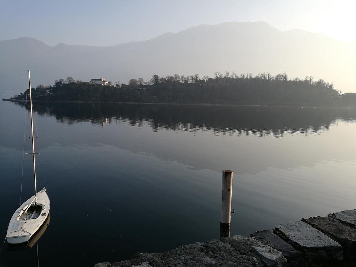 Rustico Vista Lago Apartman Lezzeno Kültér fotó